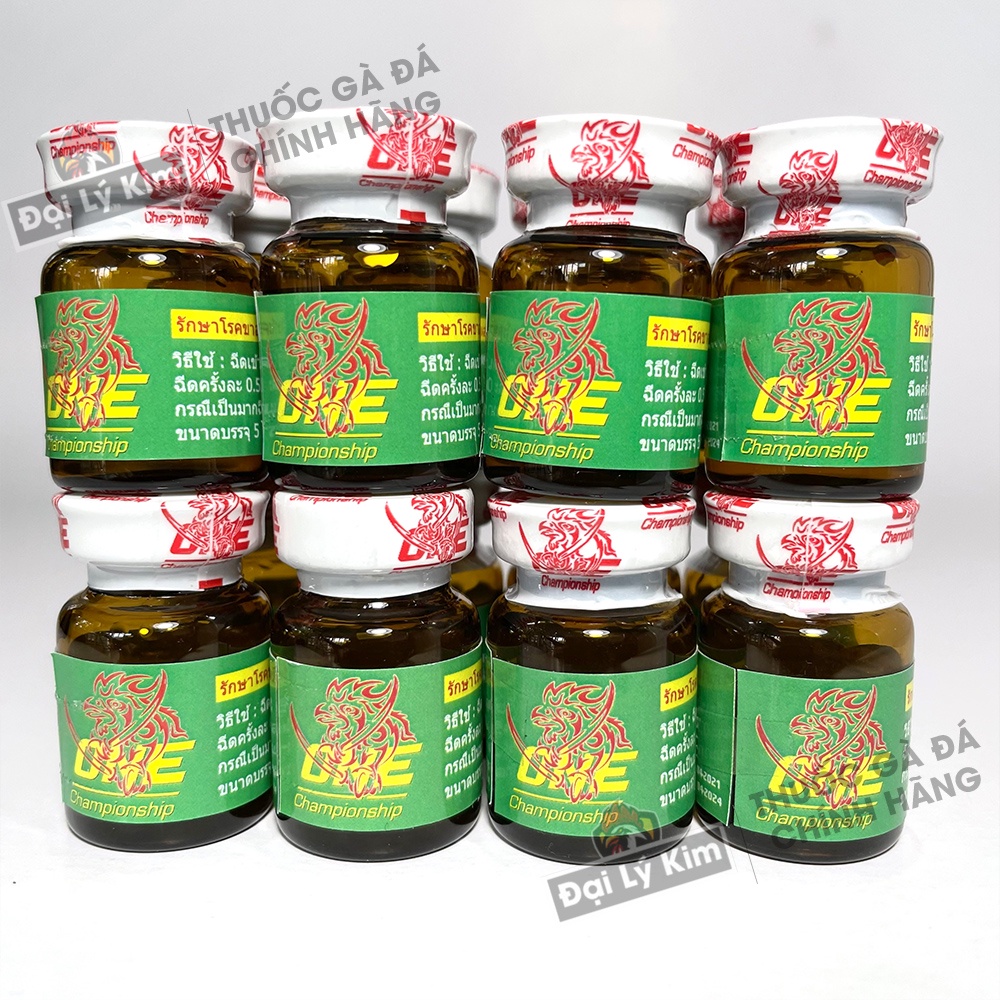 Sản phẩm cho gà té gió One Xanh, chai 5ml, nhập khẩu Thái Lan chính hãng