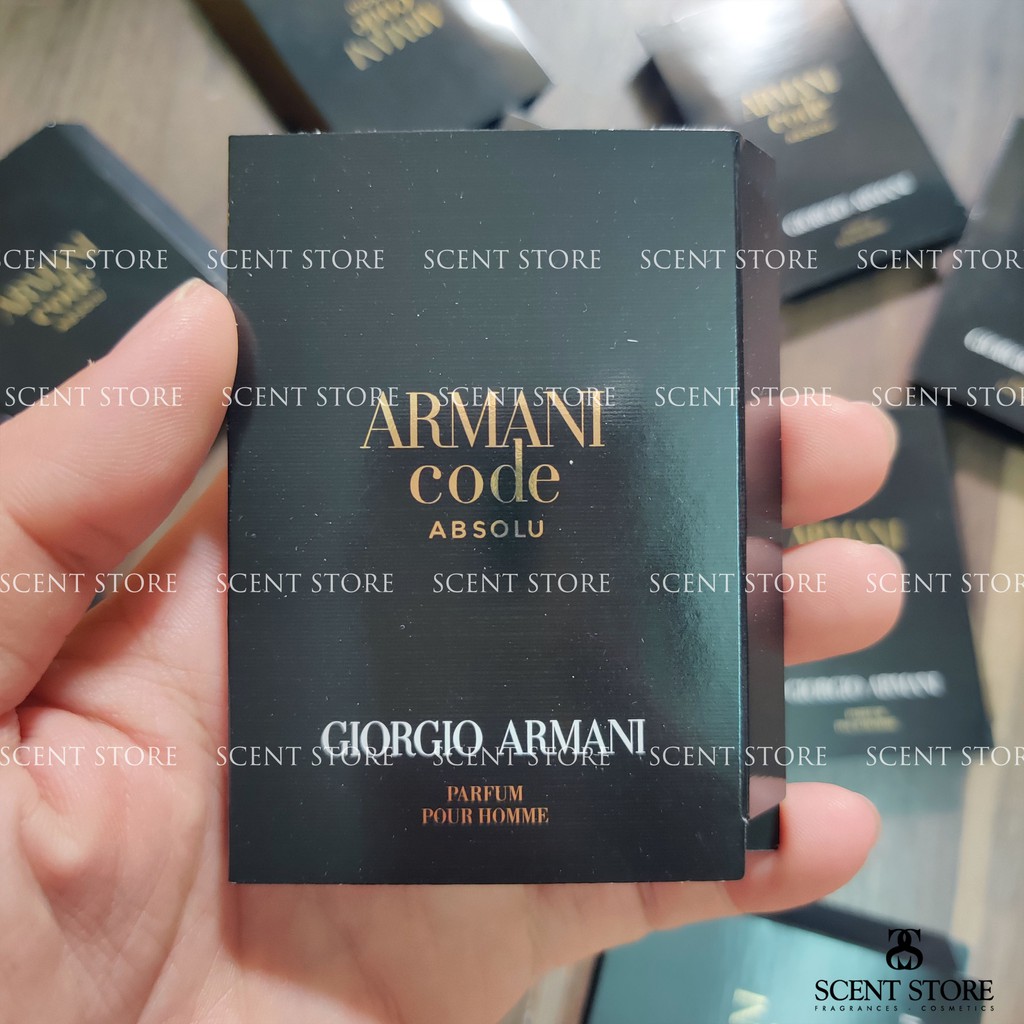 Scentstorevn - Vial chính hãng nước hoa Armani Code Absolu [1.2ml]