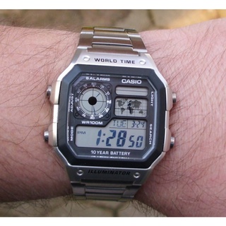 Đồng hồ nam world time 1200 Casio chính hãng