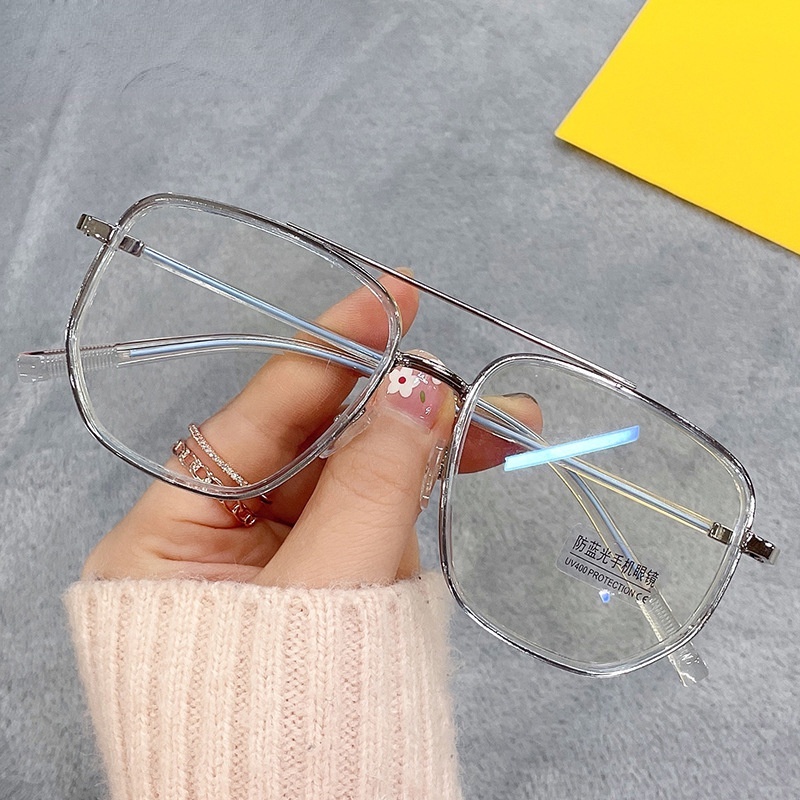 【0-500°】【Hàng Có Sẵn】 Gọng Kính Chống Bức Xạ Ánh Sáng Xanh Dành Cho Nam Và Nữ