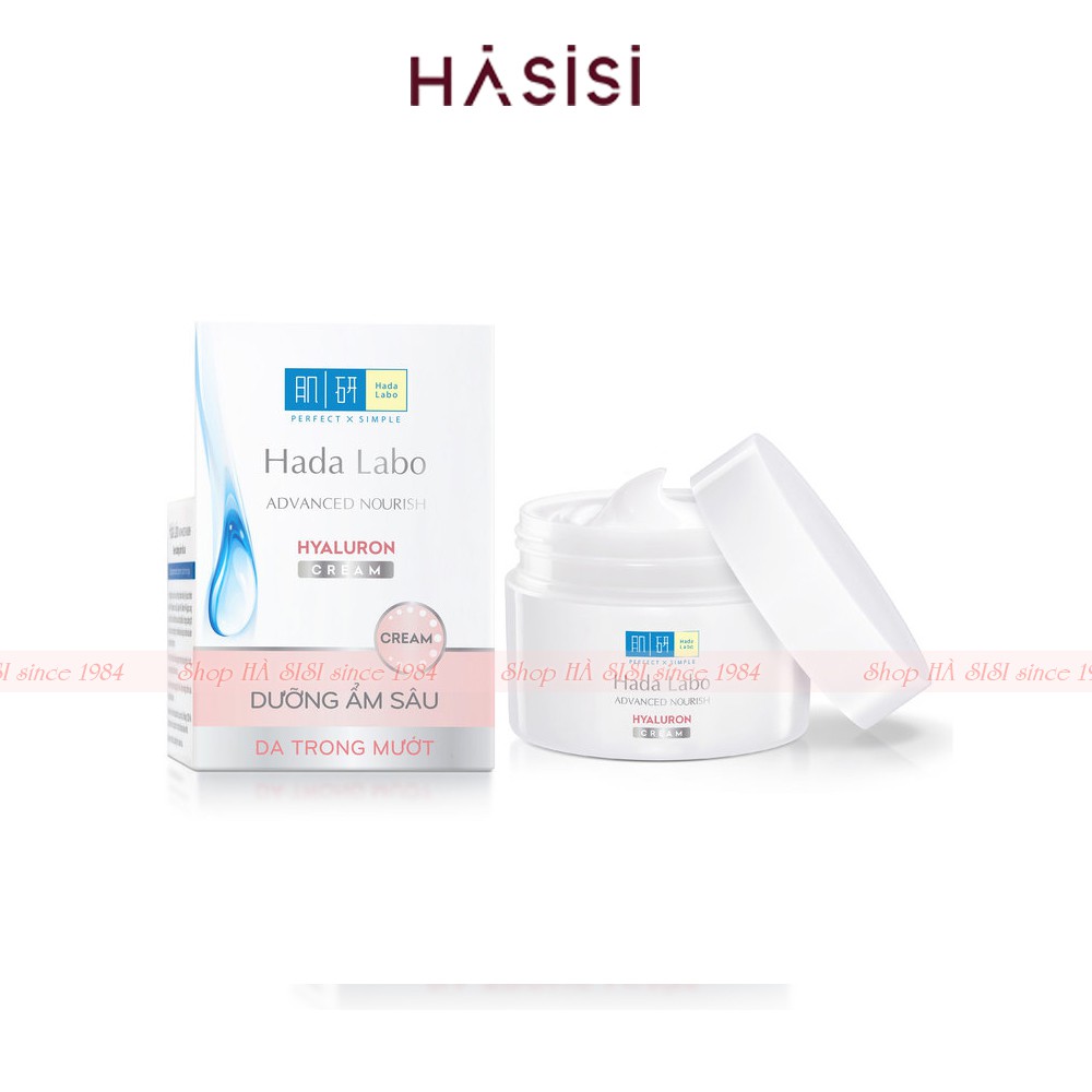 Kem Dưỡng Ẩm Sâu HADA LABO - Advanced Nourish Hyaluron Cream 50g