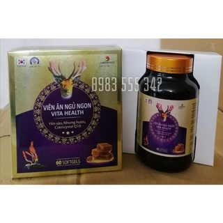 VIÊN ĂN NGỦ NGON VITAHEALTH bổ sung dưỡng chất giúp ăn ngon miệng.