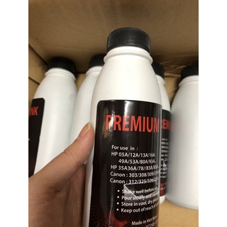 Mực đổ máy in premium ít thải, mực in đa năng cn, hp