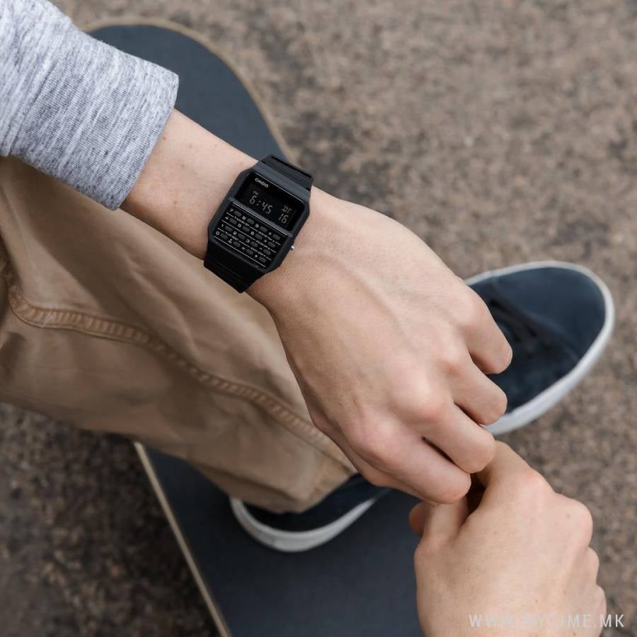 Đồng hồ Nam Casio CASIO CA-53WF, đồng hồ chính hãng, databank mặt máy tính