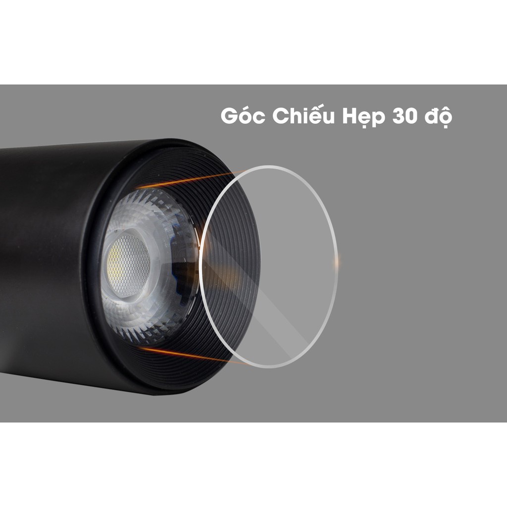 Đèn Rọi Ray KINGLED SAPPHIRE Vỏ đen và Vỏ trắng, cao cấp, 7W, 10W, 20W, 30W Cao Cấp.