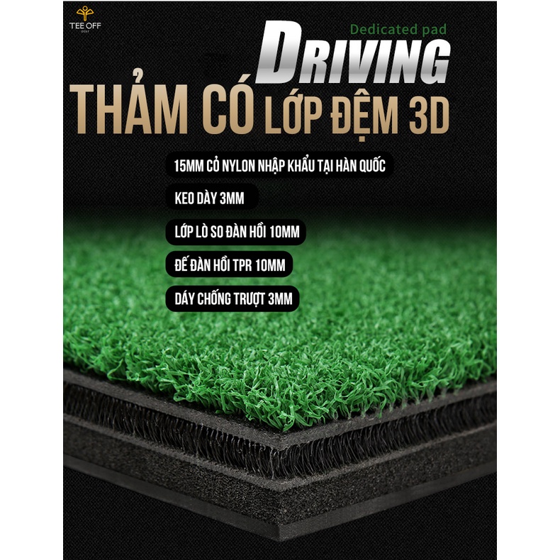 [Có bảo hành] [Chính hãng] THẢM TẬP SWING GOLF - PGM Range Hitting - DJD001