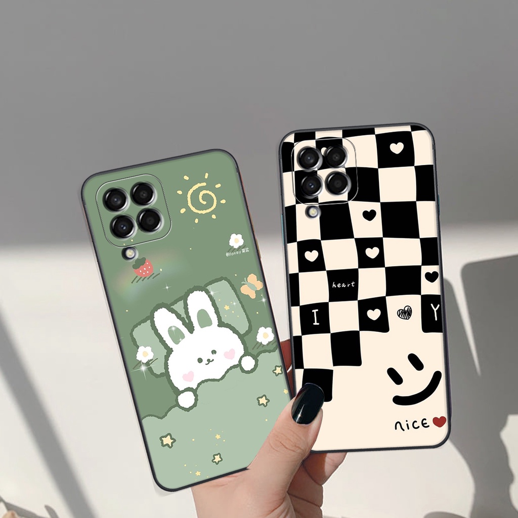Ốp lưng Samsung Galaxy M33 5G / M53 5G / M62/ M63 in hình Gấu nâu - hồng, Gấu Be@rick  cực CUTE, DỄ THƯƠNG