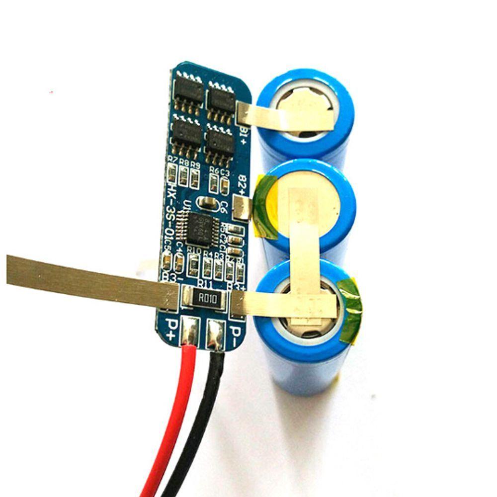 Bảng Mạch Sạc Pin 12.6V 3S 10A 12V BMS Chất Lượng Cao