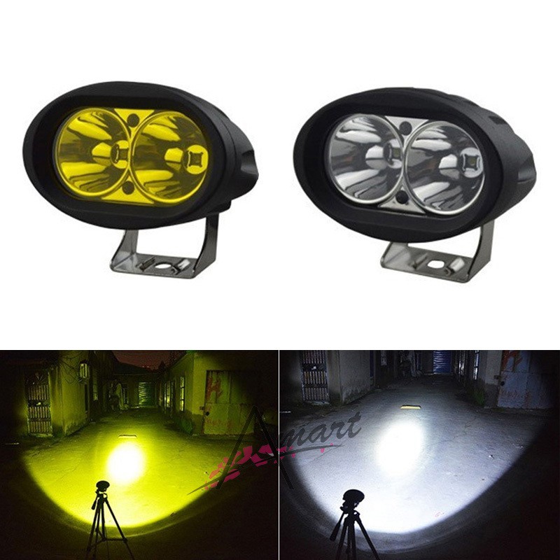 Đèn Chiếu Sáng Hỗ Trợ Sc 20W 12-85V Hình Tròn Dành Cho Ô Tô / Xe Máy