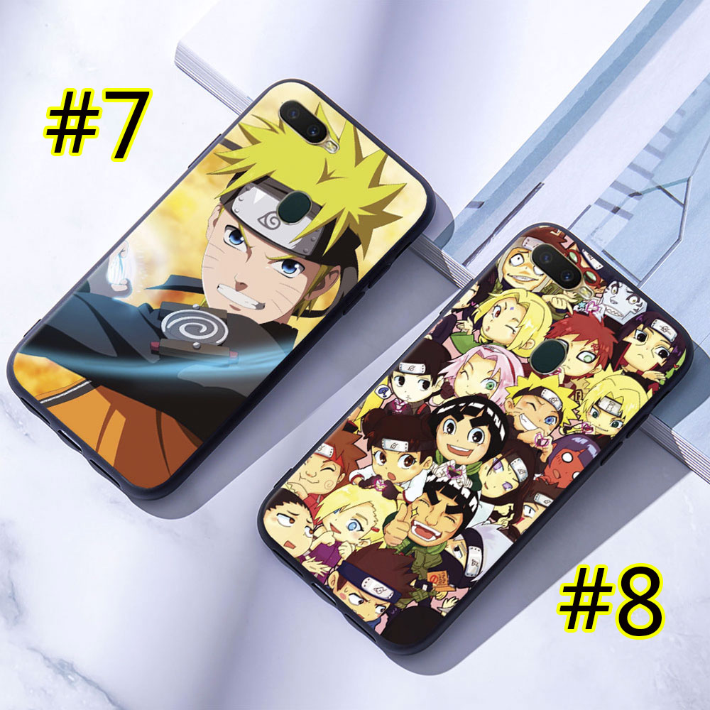 Ốp Lưng Silicone Mềm In Hình Naruto Cho Oppo A3 / A3S / A5 / A5S / A7 / A9 / A12 / A12E