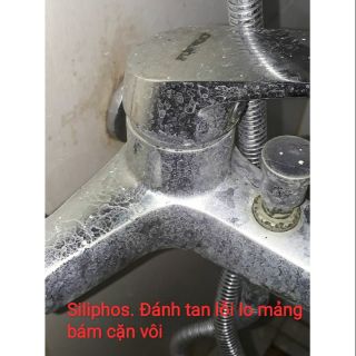 Cốc Siliphos xử lý mảng bám cặn đá vôi và nước cứng. Hàng nhập khẩu cao cấp