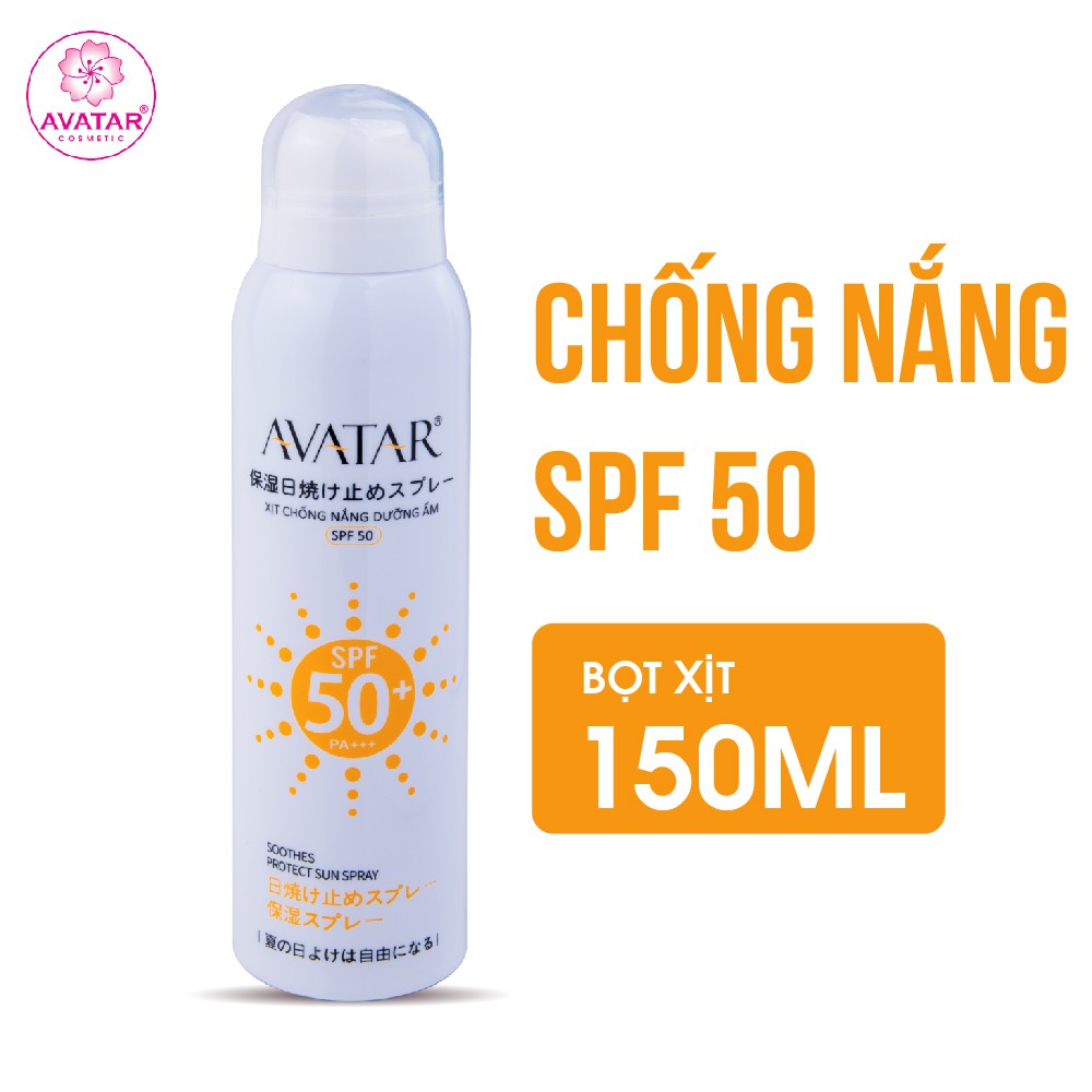 Xịt Chống Nắng Toàn Thân Lâu Trôi AVATAR 150ml