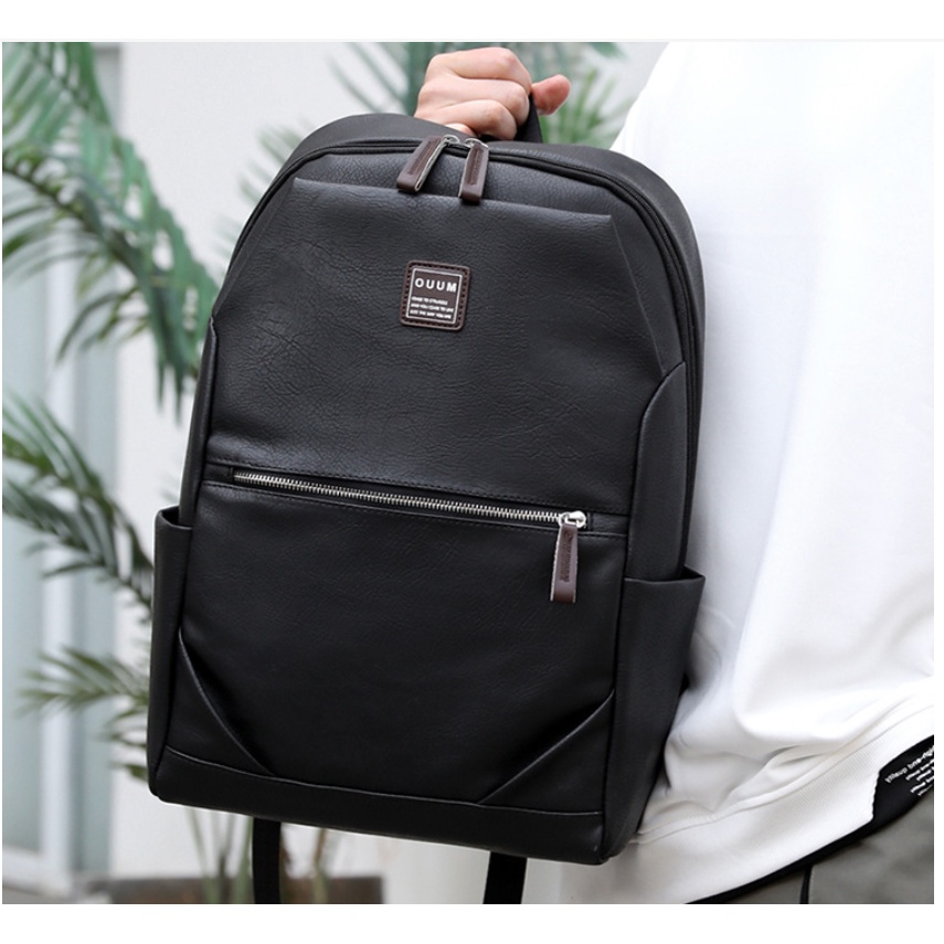 Balo da laptop nam thời trang đi học đi làm đi chơi phong cách hàn quốc 15.6&quot;