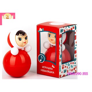 Lật đật số 2 mẫu đỏ truyền thống của Nga cao 15cm