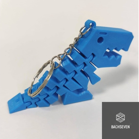 Móc Khóa Khủng Long cute in 3D