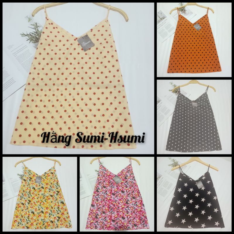 [BIGSIZE] Áo 2 dây lụa thiết kế Hằng Sumi-Hsumi