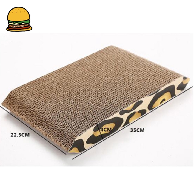 Cat Scratcher Cardboard Corrugated Paper Mat Pet Scratch Pad Hone Claws Toy Kitty Rest Board Play