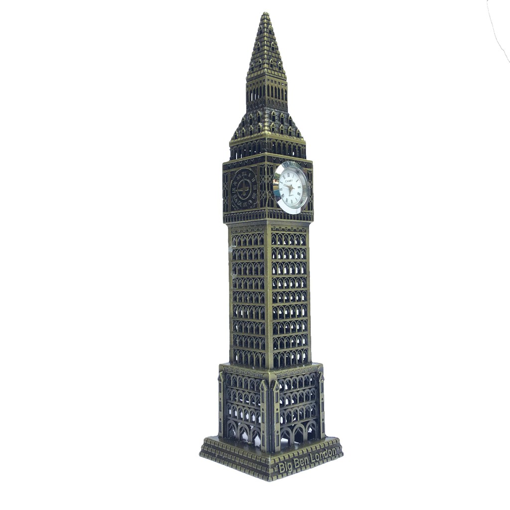 Quà lưu niệm mô hình đồng hồ Big Ben cao 24cm-biểu tượng LONDON