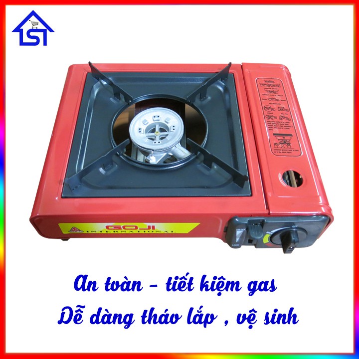 Bếp Gas Mini Du Lịch Sơn Cao Cấp Grand Star - Chống Cháy Nổ - Tiết Kiệm Gas - Xuất Khẩu Tại Đức