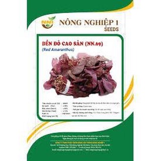 Hạt giống rau dền đỏ gói 50 gram