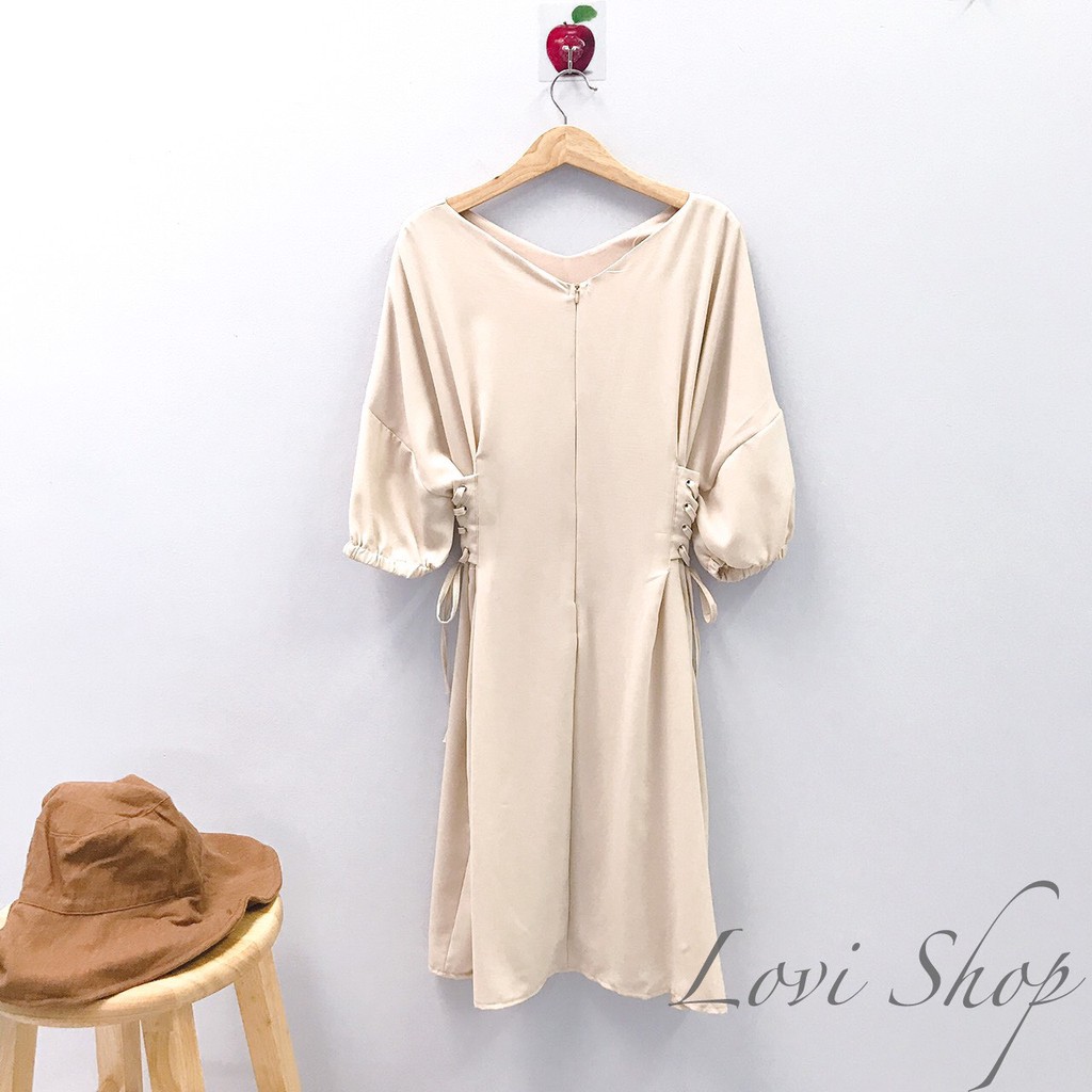 Váy/Đầm  nude đan eo thiết kế sang chảnh LOVI
