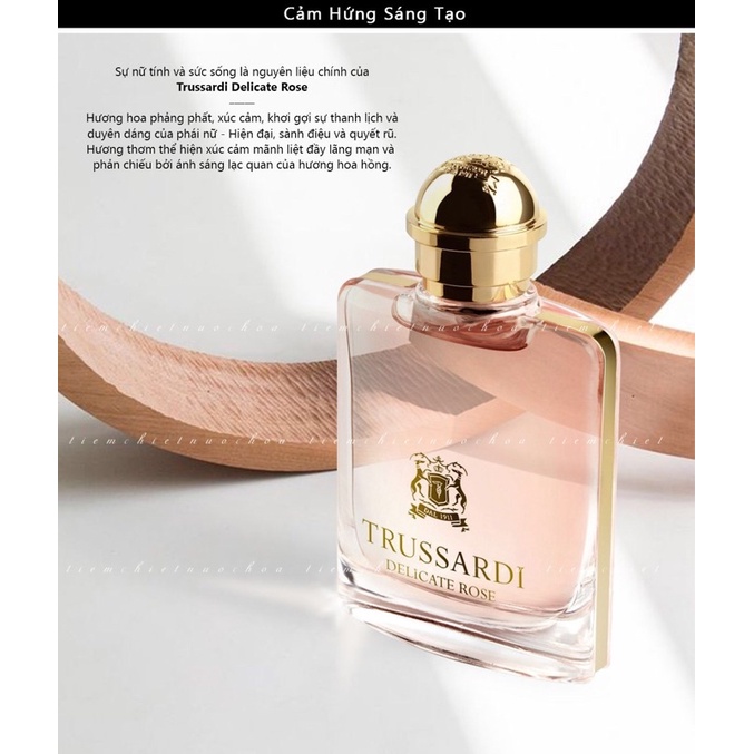 Nước hoa nữ Trussardi Delicate Rose Women EDT