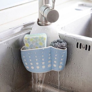 Rổ Nhựa Treo Vòi Nước Đựng Dụng Cụ Rửa Chén Tiện Lợi