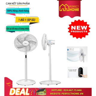 BÃO SALE {Hàng chính hãng} (Hàng chính hãng) Quạt đứng Midea FS40-18AR - Công suất 35W