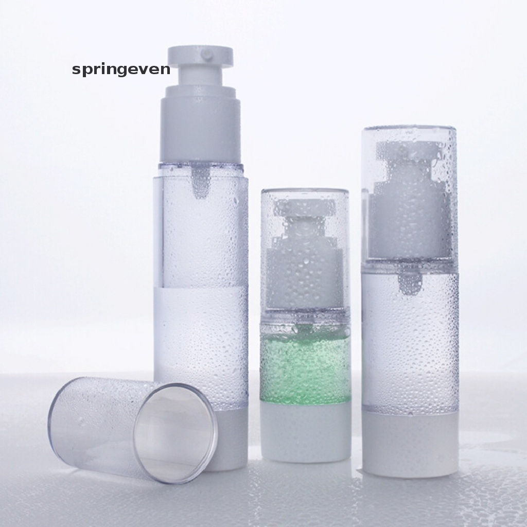 Bình Rỗng Đựng Mỹ Phẩm 15ml 30ml Có Vòi Bơm Tiện Dụng Khi Đi Du Lịch