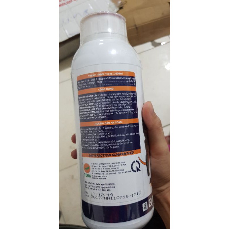 SPRAYPHOS 620SL - Chai 1 Lít
