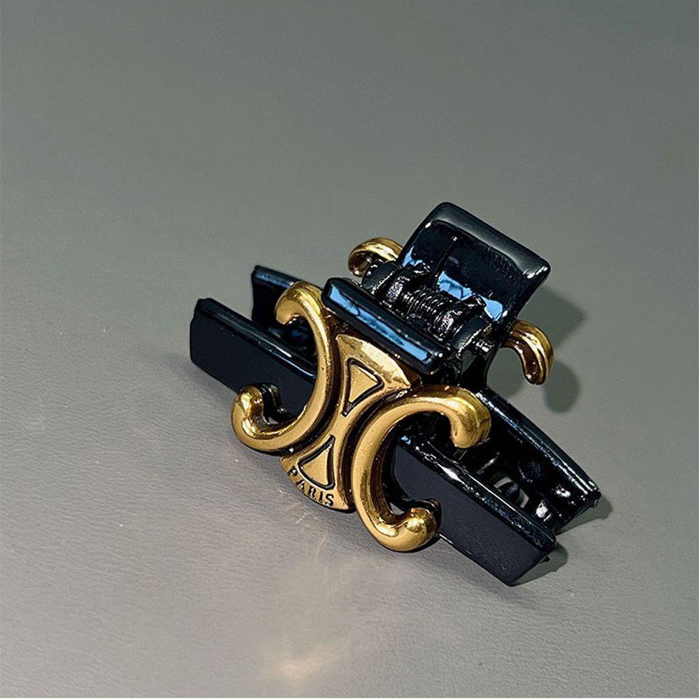 USNOW Kẹp Tóc Kim Loại Hình Chữ Cái Phong Cách Cổ Điển Cho Nữ