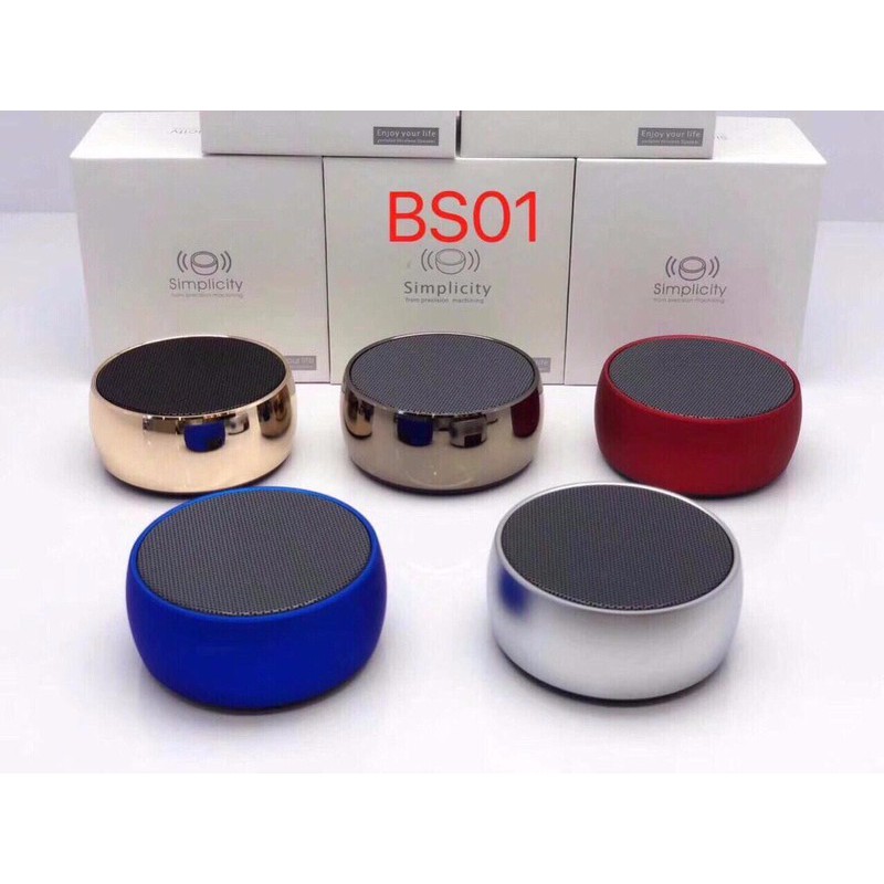 Loa Bluetooth BS01 đỉnh cao âm nhạc - Hàng cao cấp