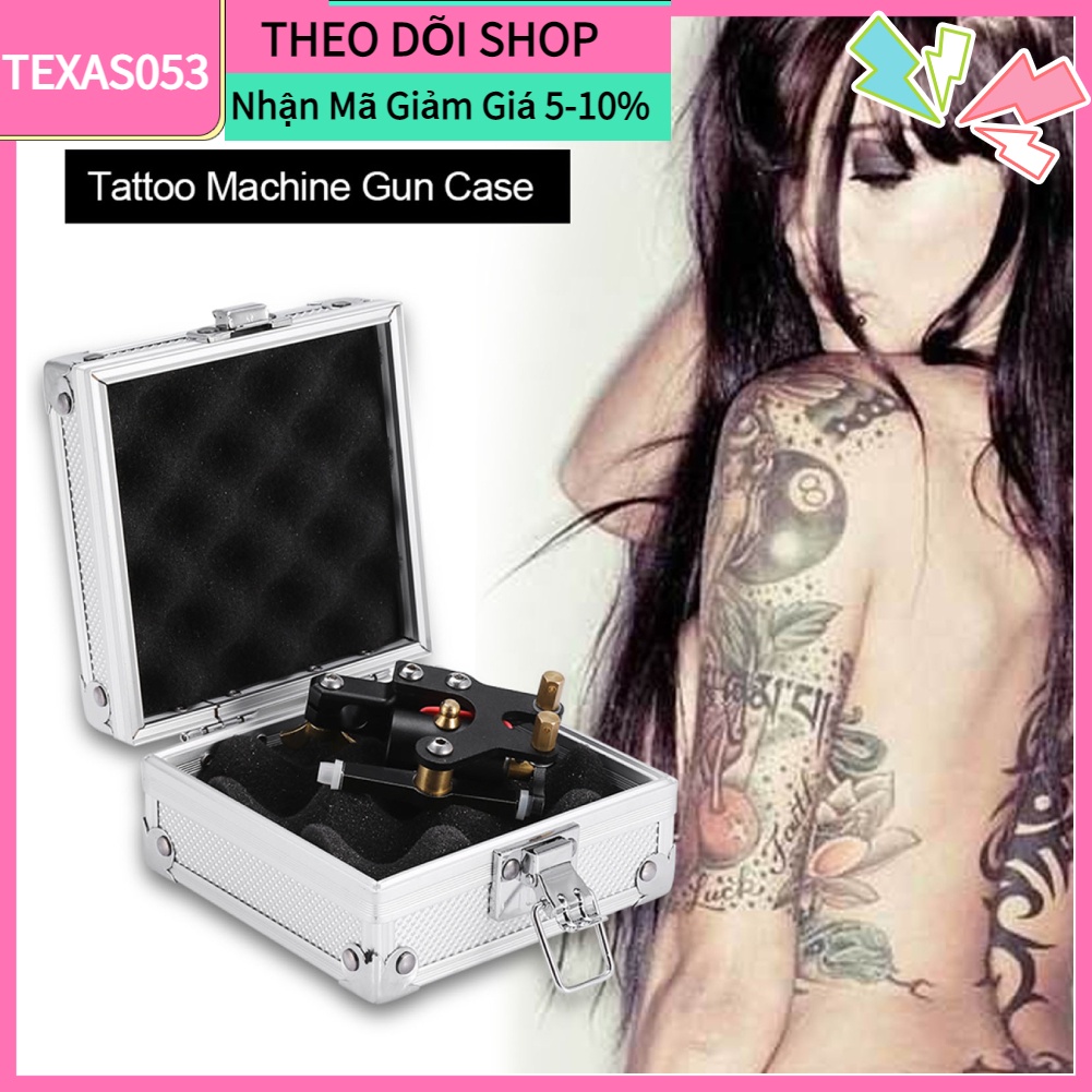 Hộp đựng máy xăm hình/ đồ điện tử chuyên dụng bằng nhôm có khóa tiện lợi