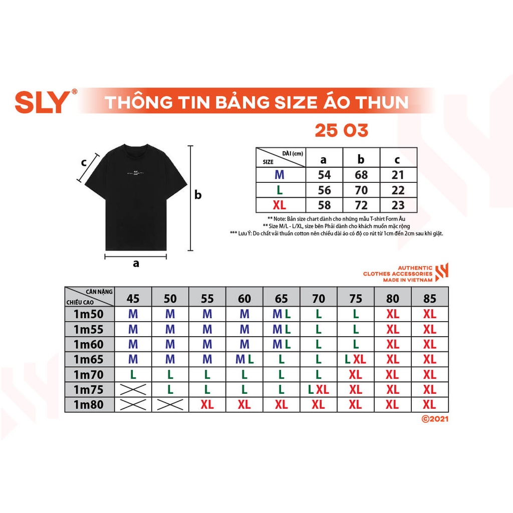 Áo Thun SLY 25 03 màu Đen | BigBuy360 - bigbuy360.vn