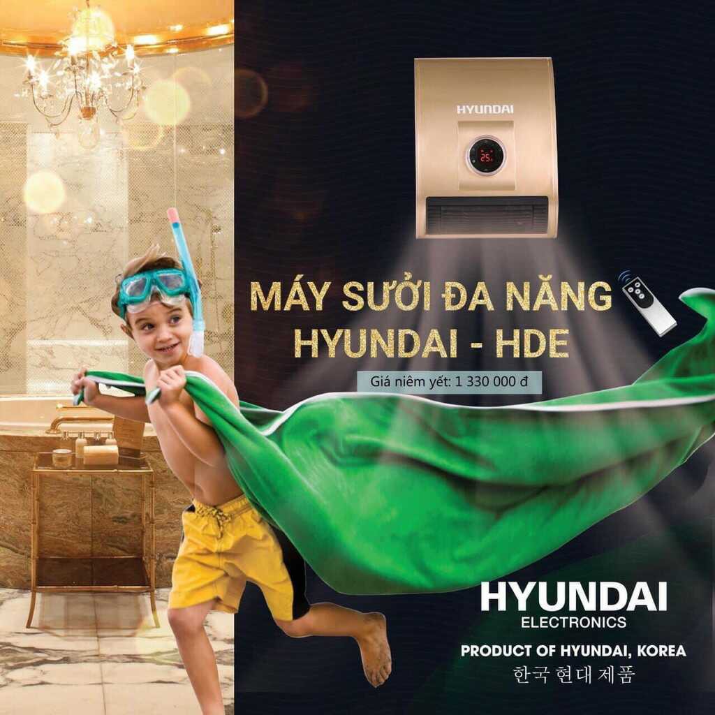 [CHÍNH HÃNG] MÁY SƯỞI GỐM HUYNDAI HDE 8000 - MÁY CƠ