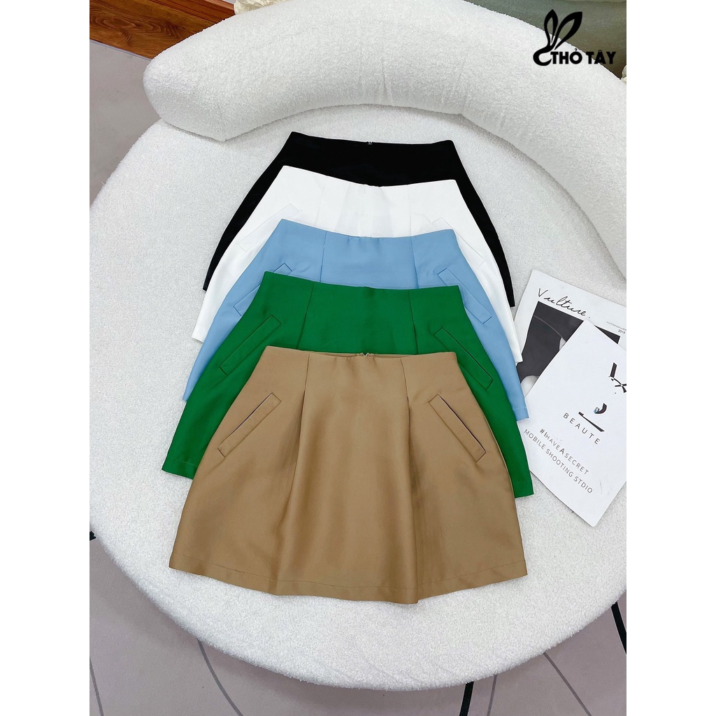 Quần váy A tafta 5 màu THỎ TÂY CV279X281