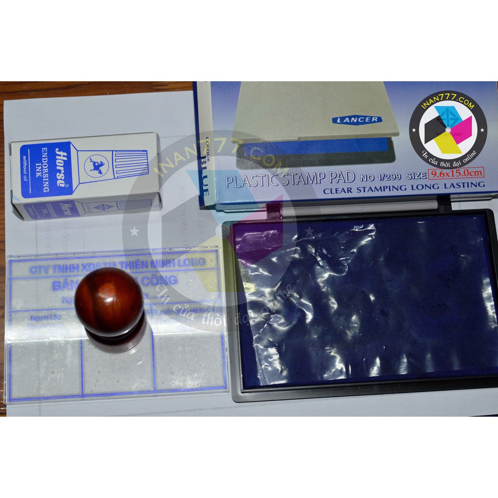 Khay mực - Tampon con dấu Shiny SP1 - SP2 - SP3