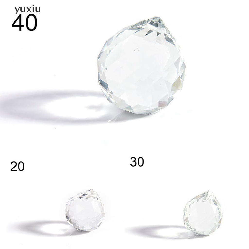 Quả Cầu Pha Lê Thủy Tinh Treo Trang Trí Nhà Cửa 20 / 30 / 40mm