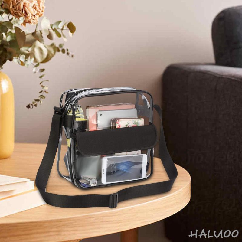 Túi Tote Trong Suốt Đeo Vai Đựng Đồ Tập Gym / Thể Thao / Sự Kiện Cho Nam Và Nữ