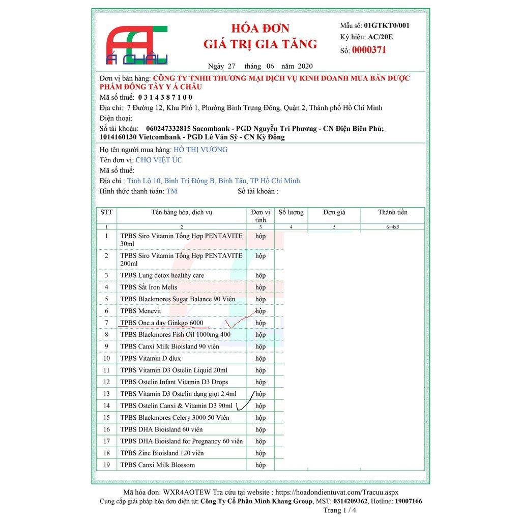 Bổ não Ginkgo Biloba 6000mg | BigBuy360 - bigbuy360.vn