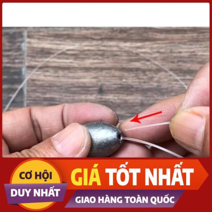 Chì câu cá xuyên tâm đủ size - đồ câu phía bắc