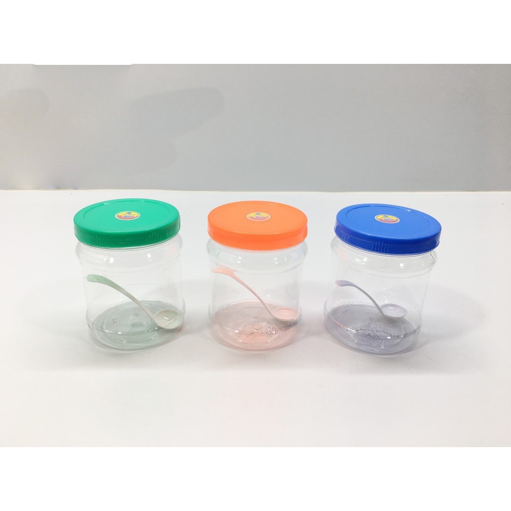 Lọ đựng gia vị có thìa Việt Nhật 300g - 500g