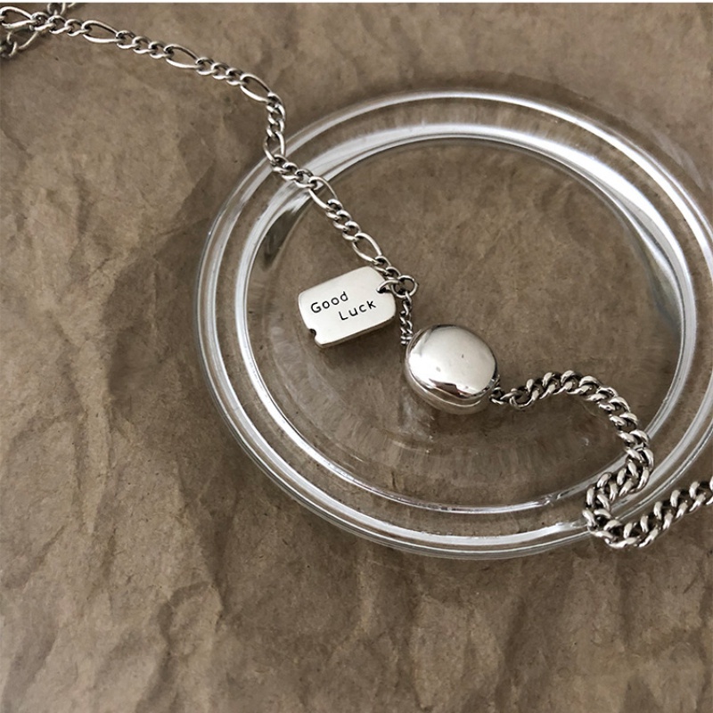 Sang trọng Phụ nữ Hàn Quốc Lucky Beanie Vòng cổ Thời trang Cá tính Chuỗi Vòng cổ