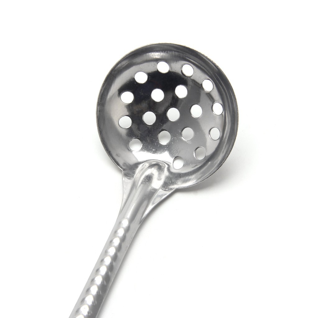 Set 2 vá múc canh vớt thực phẩm bằng thép không gỉ tiện lợi