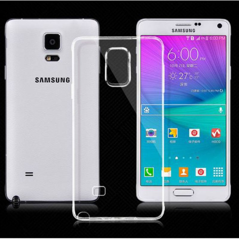 ốp lưng samsung note 2 / note 3 / note 4 / note 5 dẻo trong suốt