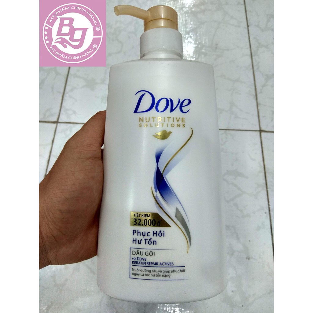 Dầu Gội Dove Phục Hồi Hư Tổn 650g