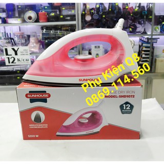 Bàn ủi khô SUNHOUSE SHD1072, công suất 1200W