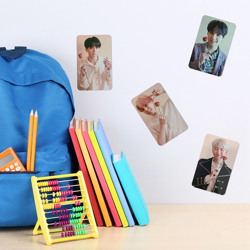 Set 7 Tấm Thẻ Ảnh Lomo 2020 In Hình Các Thành Viên Nhóm BTS