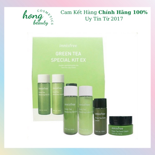 Bộ dưỡng da mini Innisfree Green tea Special Kit Ex