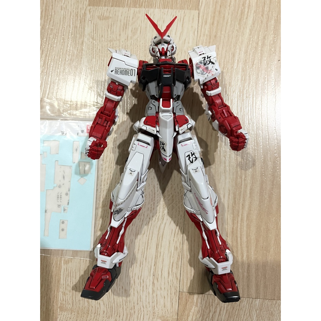 Các bộ phận body mg 1/100 astray red frame Kai Jijia [2nd đã lắp ráp - vui lòng đọc kỹ mô tả]